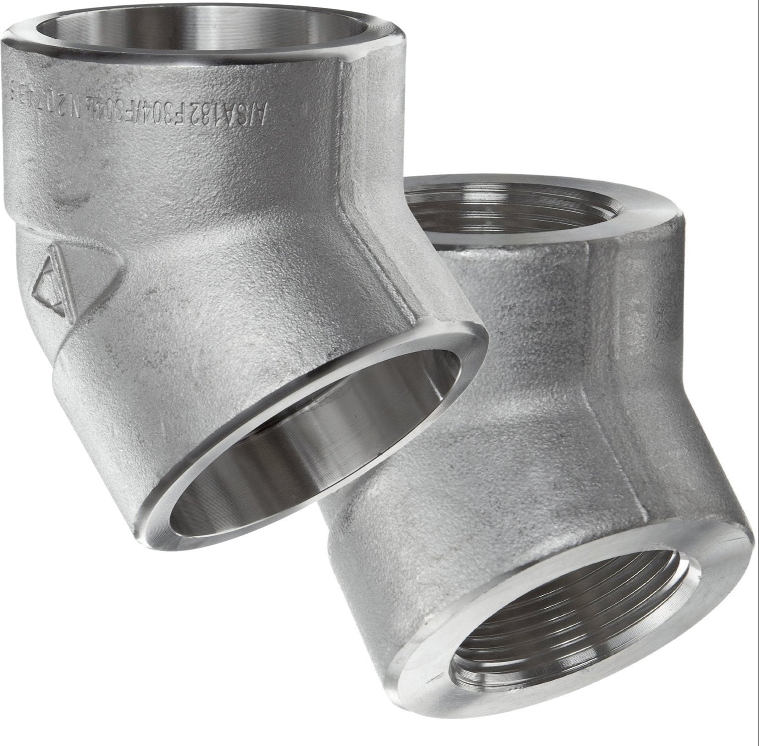 Titanium Threaded Elbow 45° / 90°
